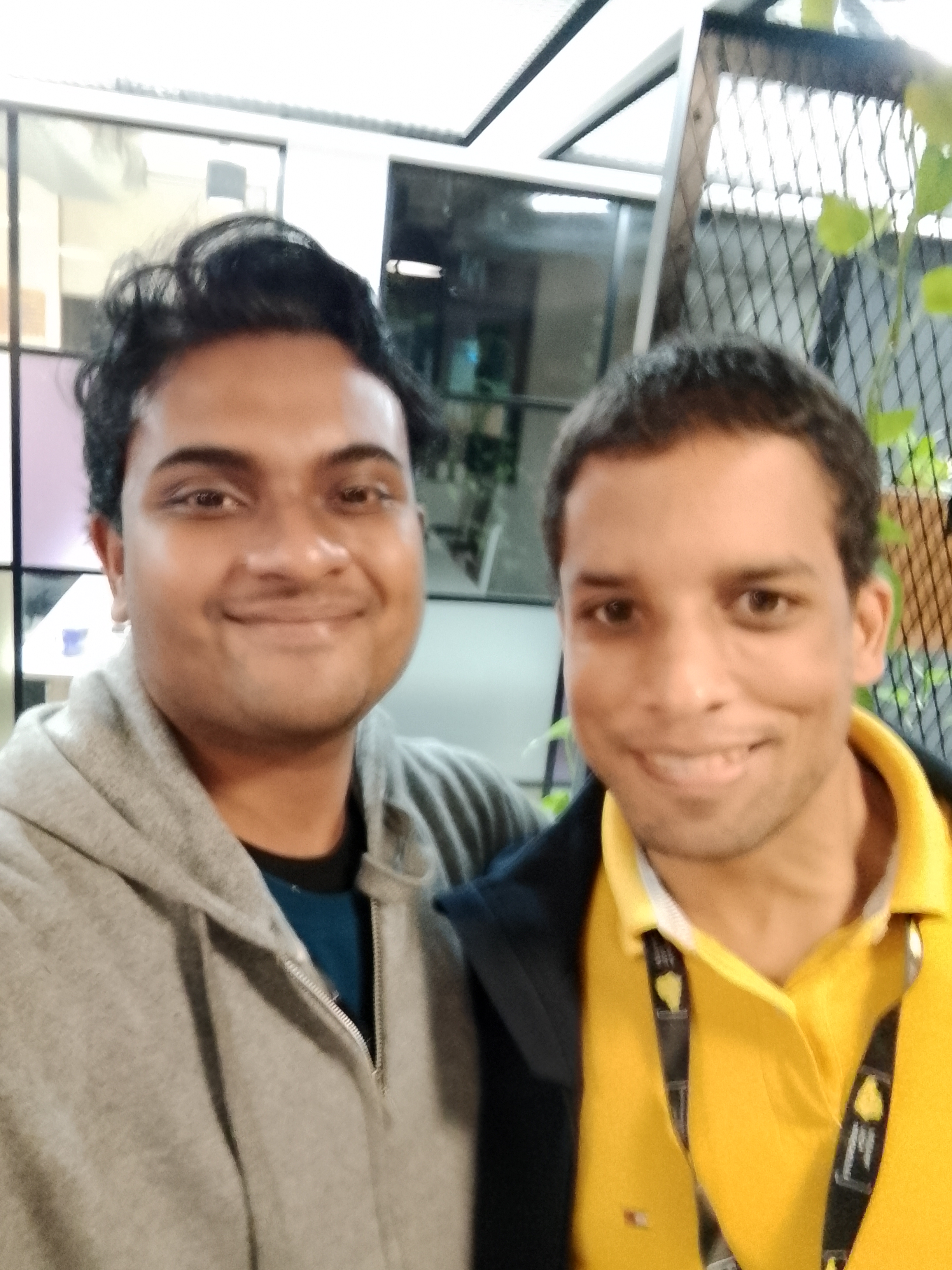Balaga Raghuram attending AI innovations session at Manchester Tech Meetup